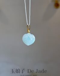 寿桃吊坠 Jade Longevity Peach Pendant