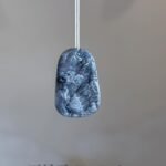 乌鸡山水吊坠 Black Chicken Jade Landscape Pendant