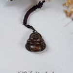 沉香笑佛吊坠 Agarwood Laughing Buddha Pendant