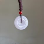 紫翡平安扣吊坠 Purple Jade Peace Pendant