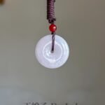 紫翡平安扣吊坠 Purple Jade Peace Pendant