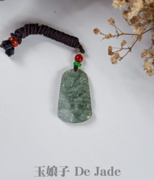 山水吊坠 Landscape Jade Pendant