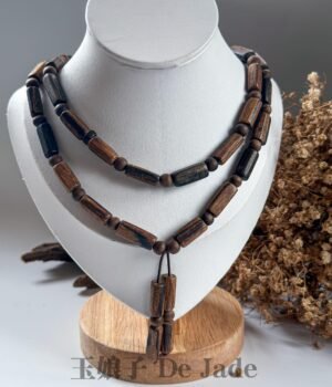 药味竹节沉香长串 Medicinal Scent Bamboo-Shape Agarwood Long Strand