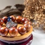 崖柏闪电纹手串 Thuja Lightning-Grain Bracelet