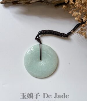 490732737_1256023772735659_4242728233742410705_n 苹果绿平安扣吊坠 Apple Green Jade Peace Pendant