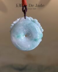 喜上眉梢平安扣吊坠 Carved Joy on the Brows Peace Pendant