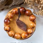 崖柏闪电纹手串 Thuja Lightning-Grain Bracelet