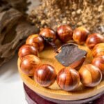 崖柏闪电纹手串 Thuja Lightning-Grain Bracelet