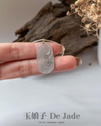 492109580_1262110365460333_208791974517063165_n 18K冰如意吊坠 Icy Jade Ruyi Pendant