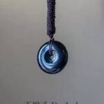 墨翠平安扣吊坠 Black Jadeite Peace Pendant