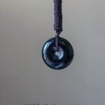 墨翠平安扣吊坠 Black Jadeite Peace Pendant