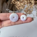 18K春彩平安扣吊坠 Spring-Color Peace Pendant