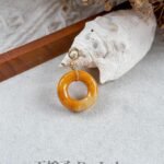 493430159_1263257398678963_4820971565308842253_n 黄翡甜甜圈吊坠 Yellow Jade Donut Pendant