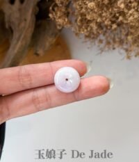 紫翡平安扣吊坠 Purple Jade Peace Pendant