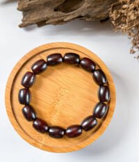小叶紫檀枣珠手串 Small Red Sandalwood Jujube-Bead Bracelet