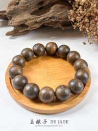 沉香富森红土手串 Fusen Red Soil Agarwood Bead Bracelet