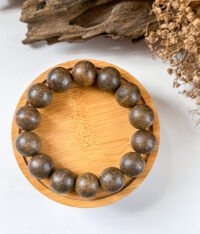 沉香富森红土手串 Fusen Red Soil Agarwood Bead Bracelet