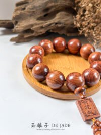 IMG_2993.JPG 海南黄花梨木手串 Hainan Huanghuali Wood Bead Bracelet