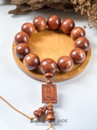 IMG_2995.JPG 海南黄花梨木手串 Hainan Huanghuali Wood Bead Bracelet
