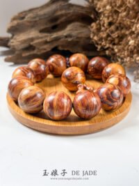 IMG_2997.JPG 海南黄花梨木手串 Hainan Huanghuali Wood Bead Bracelet