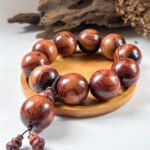 IMG_3006.JPG 海南黄花梨木手串 Hainan Huanghuali Wood Bead Bracelet