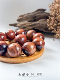 IMG_3007.JPG 海南黄花梨木手串 Hainan Huanghuali Wood Bead Bracelet