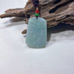 山水吊坠 Landscape Jade Pendant