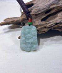 山水吊坠 Landscape Jade Pendant