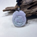 IMG_3170.JPG 春彩麒麟吊坠 Spring Color Qilin Jade Pendant