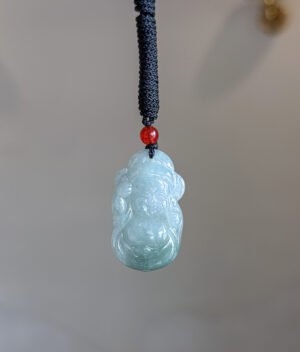 财神爷吊坠 God of Wealth Jade Pendant