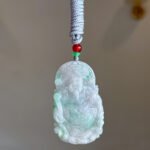财神爷吊坠 God of Wealth Jade Pendant