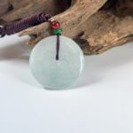 花开富贵平安扣吊坠 Blooming Prosperity Peace Pendant