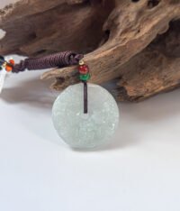 花开富贵平安扣吊坠 Blooming Prosperity Peace Pendant