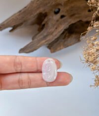 粉紫如意吊坠 Lavender Ruyi Jade Pendant