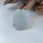 春彩普贤菩萨吊坠 Spring Color Samantabhadra Bodhisattva Jade Pendant