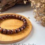 降香黄檀手串 Hainan Huanghuali Barrel Bead Bracelet