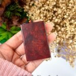 小叶紫檀瘤疤料无事牌吊坠 Small-Leaf Rosewood Pendant