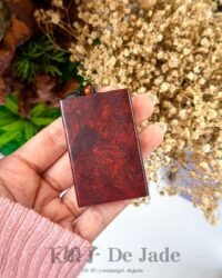 小叶紫檀瘤疤料无事牌吊坠 Small-Leaf Rosewood Pendant