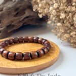 降香黄檀手串 Hainan Huanghuali Barrel Bead Bracelet