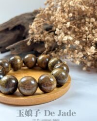 金丝楠乌金手串 Golden Phoebe Black Gold Bracelet