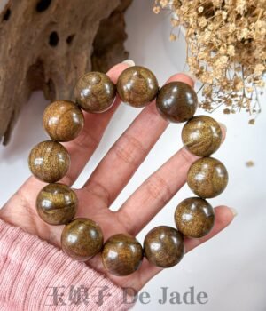 金丝楠乌金手串 Golden Phoebe Black Gold Bracelet