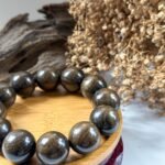 金丝楠阴沉乌木手串 Golden Phoebe Buried Wood Bracelet