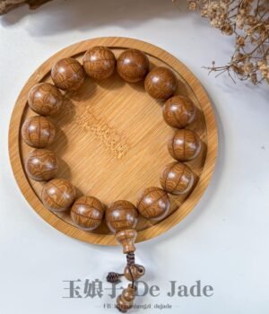 九道木手串 Nine-Line Wood Bracelet