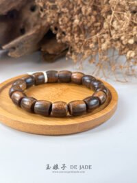 IMG_4239.JPG 沉香路路通手串 Agarwood Barrel Bead Bracelet