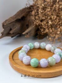 IMG_4246.JPG 多宝翡翠手串 Multi-Color Jade Bracelet