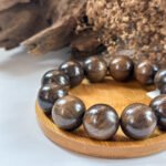 IMG_4271.JPG f 金丝楠阴沉乌木水波手串 Golden Phoebe Buried Wood Ripple Bracelet