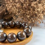 IMG_4272.JPG f 金丝楠阴沉乌木水波手串 Golden Phoebe Buried Wood Ripple Bracelet