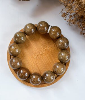 IMG_4277.JPG B 金丝楠乌金料手串 Golden Phoebe Black-Gold Bracelet