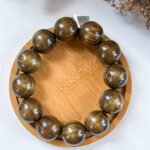 IMG_4285.JPG A 金丝楠乌金料手串 Golden Phoebe Black-Gold Bracelet