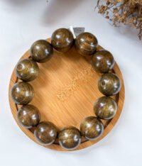 IMG_4285.JPG A 金丝楠乌金料手串 Golden Phoebe Black-Gold Bracelet